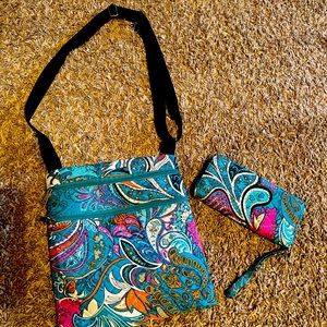 Brand new women’s crossbody bag & matching wallet